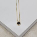 CADENA VENECIANA TREBOL X1 6MM 41CM